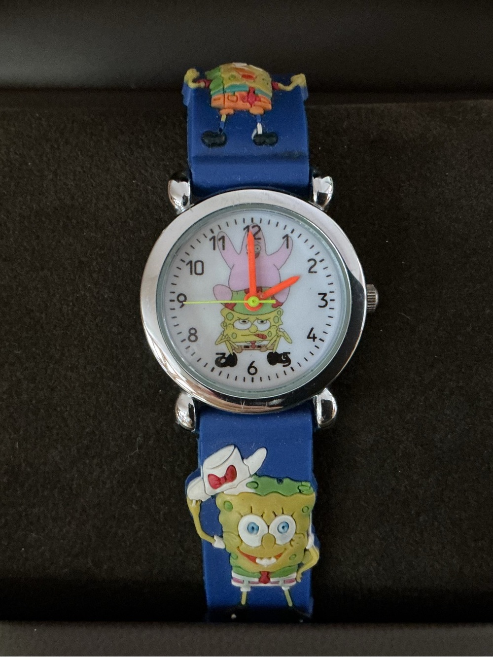 SpongeBob Squarepants Blue Kids Watch - Picture 1 of 5